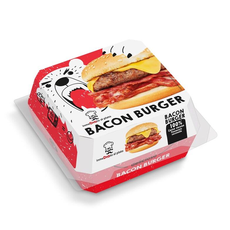 Dia Hamburguesa con bacon Al Punto Dia bandeja 220 g