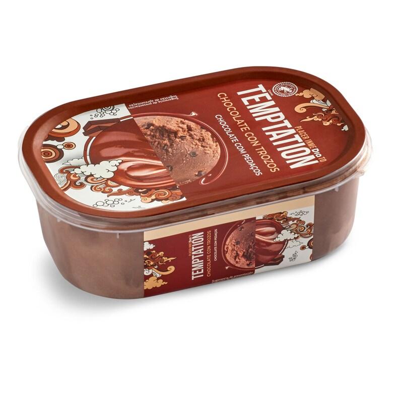 Dia Helado De Chocolate Con Trozos Temptation De Dia Tarrina 540 G