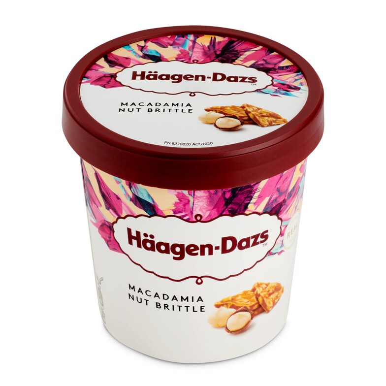 Dia Helado Vainilla Macadamia Haagen Dazs Tarrina 400 G