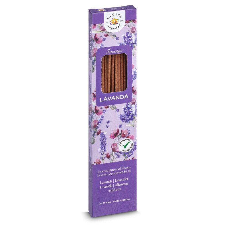 Dia Incienso De Lavanda La Casa De Los Aromas Caja 20 Unidades
