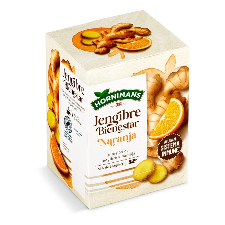 Dia Infusión de jengibre y naranja Hornimans caja 15 unidades
