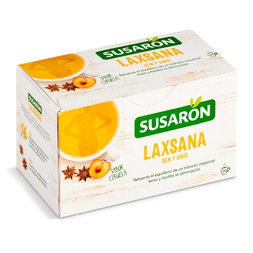 Dia Infusión Laxsana Sabor Ciruela Susaron Caja 20 Unidades