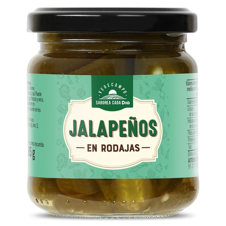Dia Jalapeños en rodajas Vegecampo de Dia frasco 85 g