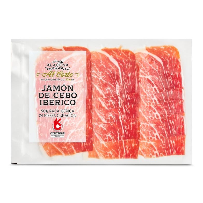 Dia Jamón de cebo ibérico 50% Nuestra Alacena de Dia bandeja 90 g