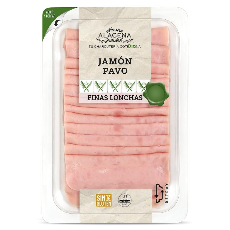 Dia Jamón de pavo finas lonchas Nuestra Alacena de Dia sobre 180 g