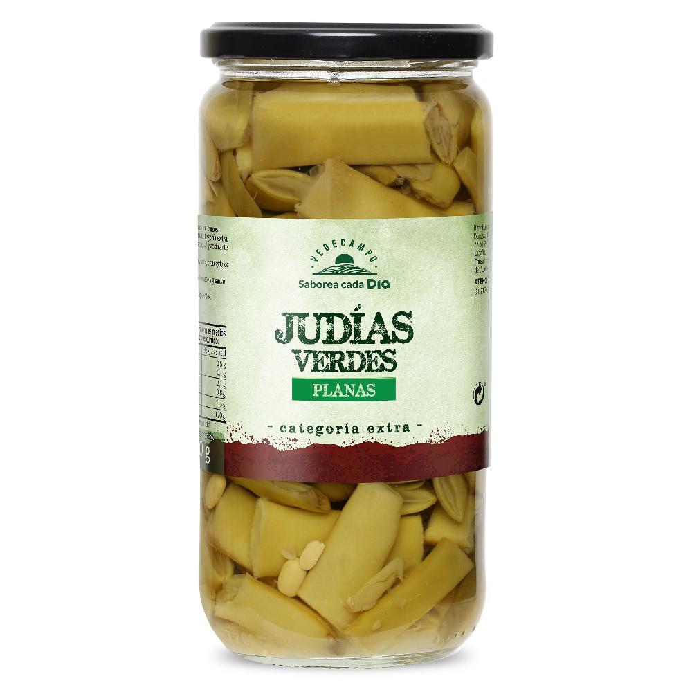 Dia Judías verdes cortadas categoría extra Vegecampo de Dia frasco 360 g