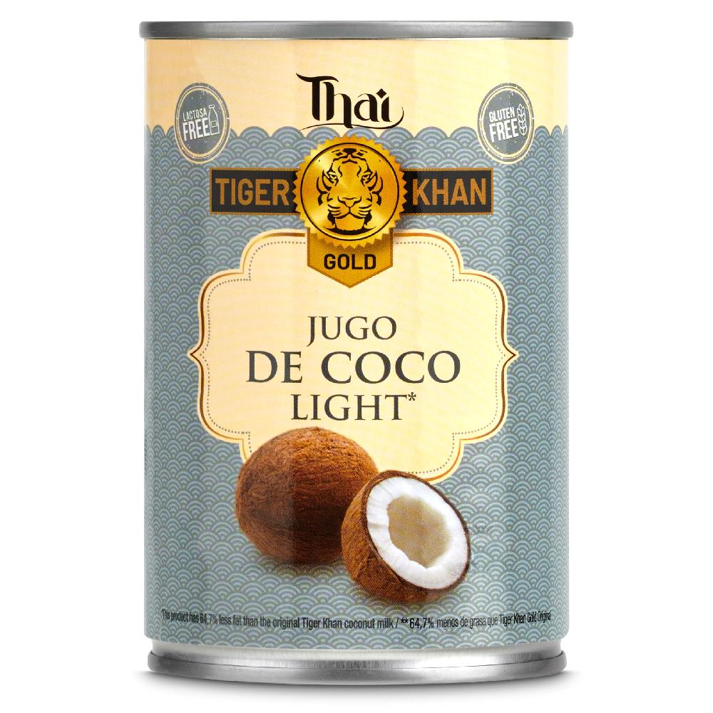 Dia Jugo de coco bajo en grasa Tiger Khan lata 400 g