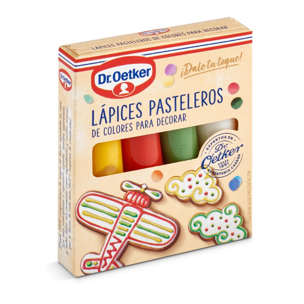 Dia Lápices pasteleros de colores Dr. Oetker caja 76 g