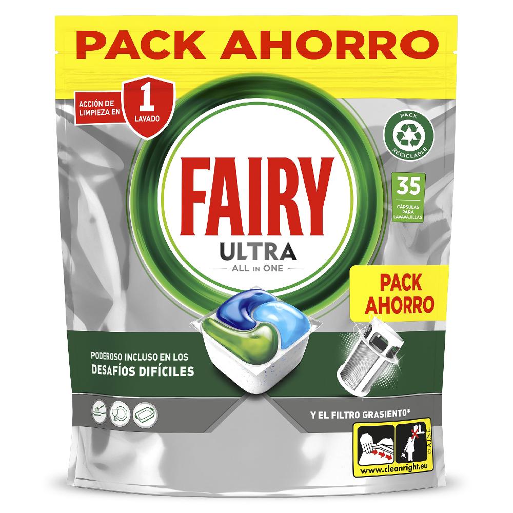Dia Lavavajillas máquina ultra platinum Fairy bolsa 35 unidades