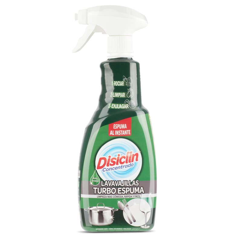 Dia Lavavajillas turbo espuma Disiclin spray 750 ml