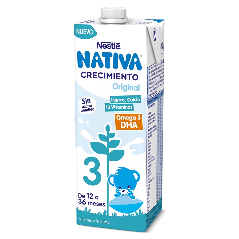 Dia Leche crecimiento original +12 meses Nativa brik 1 l