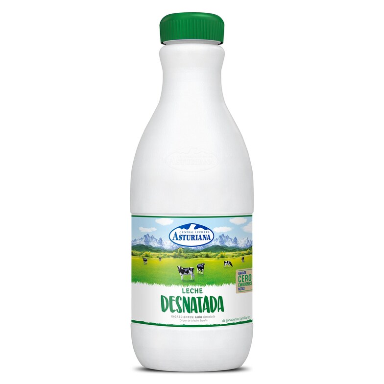 Dia Leche desnatada Central Lechera Asturiana botella 1.5 l