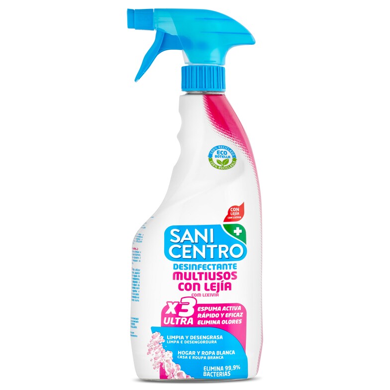 Dia Limpiador Multiusos Con Lejía Sanicentro Spray 750 Ml