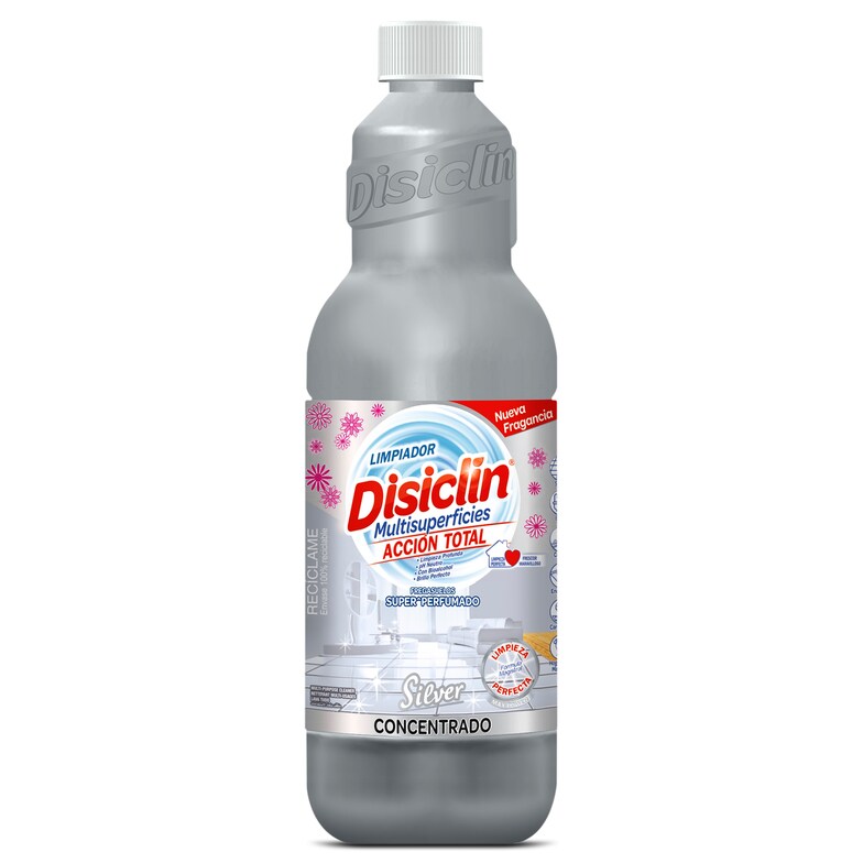 Dia Limpiador Multiusos Concentrado Silver Disiclin Botella 900 Ml