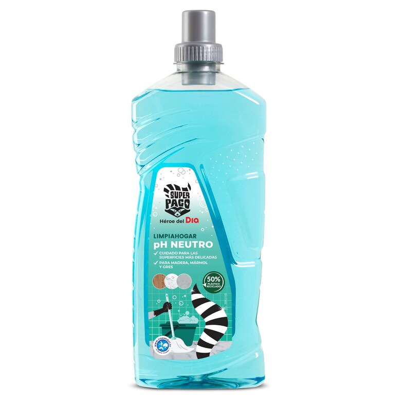 Dia Limpiahogar Ph Neutro Super Paco De Dia Botella 1.5 L