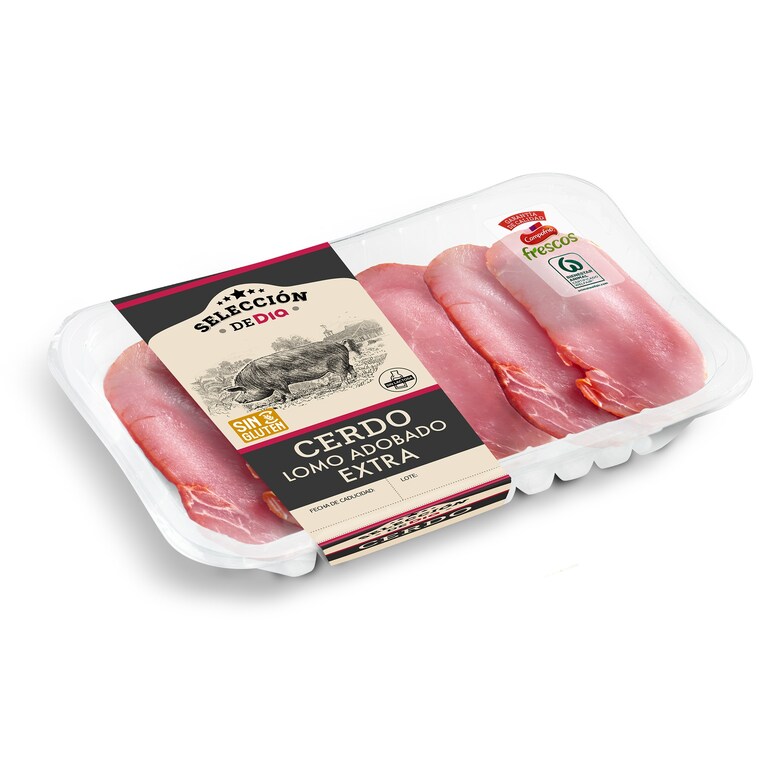 Dia Lomo Extra Adobado Selección De Dia Bandeja 300 G