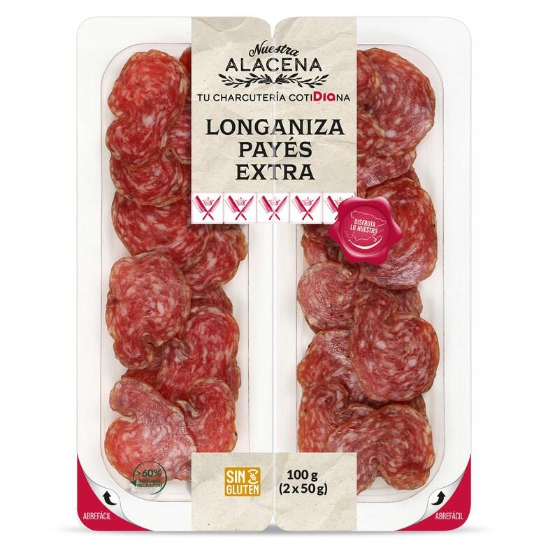 Dia Longaniza Payés Extra Nuestra Alacena De Dia Bandeja 2 X 50 G