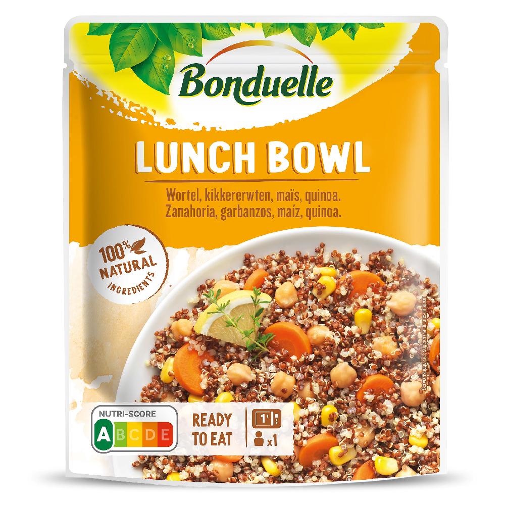 Dia Lunch bowl de garbanzos zanahoria maíz y quinoa Bonduelle bolsa 250 g