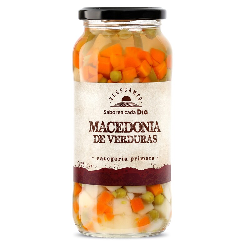 Dia Macedonia De Verdura Vegecampo De Dia Frasco 325 G