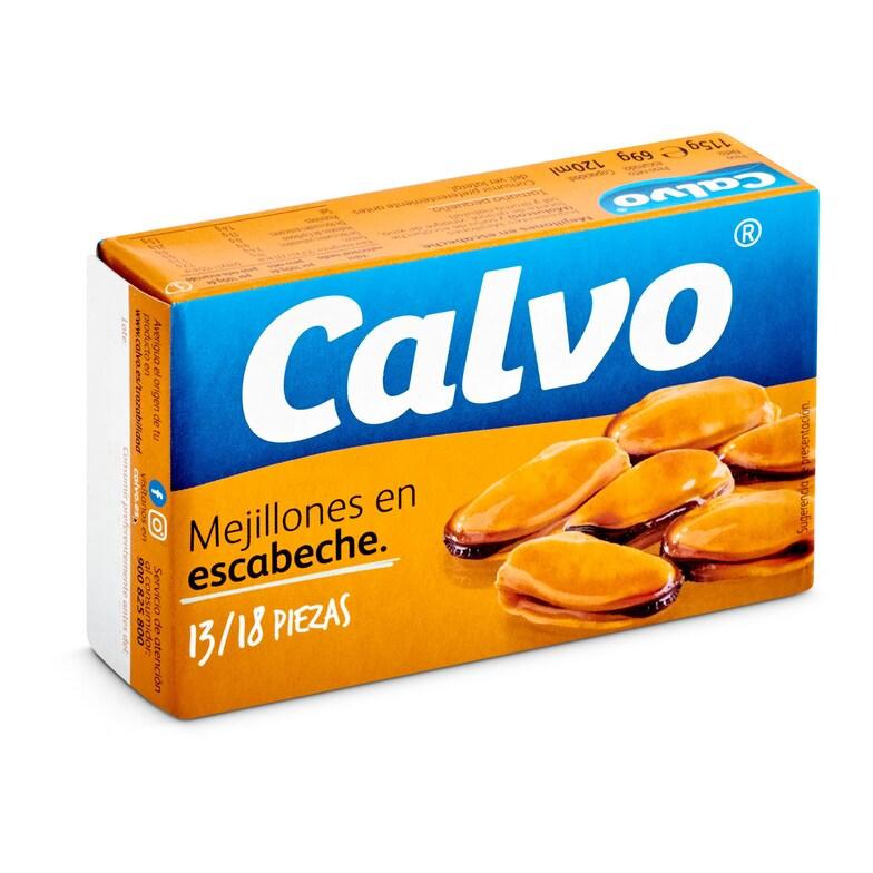Dia Mejillones en escabeche 13/18 piezas Calvo lata 69 g