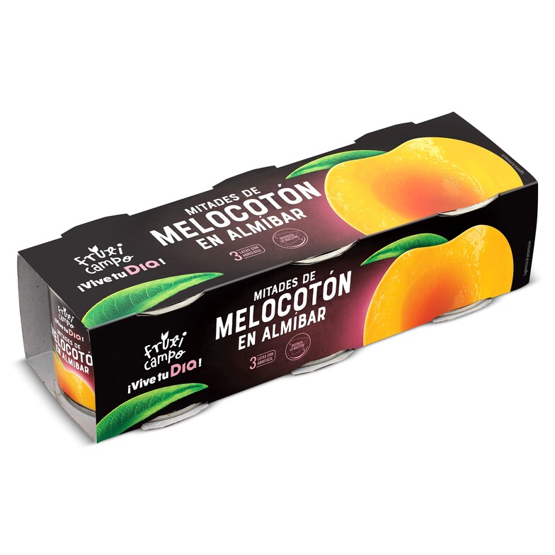 Dia Melocotón en almíbar Fruticampo de Dia lata 3 x 115 g