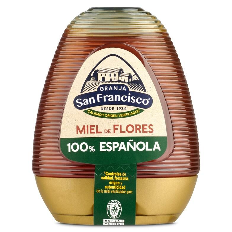 Dia Miel de flores antigoteo Granja san fancisco bote 350 g