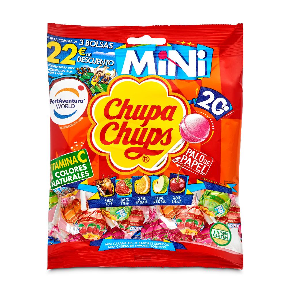 Dia Mini caramelos con palo varios sabores Chupa Chups bolsa 120 g