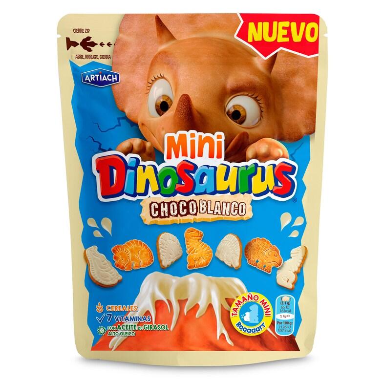 Dia Mini Galletas Choco Blanco Artiach Dinosaurus Bolsa 120 G