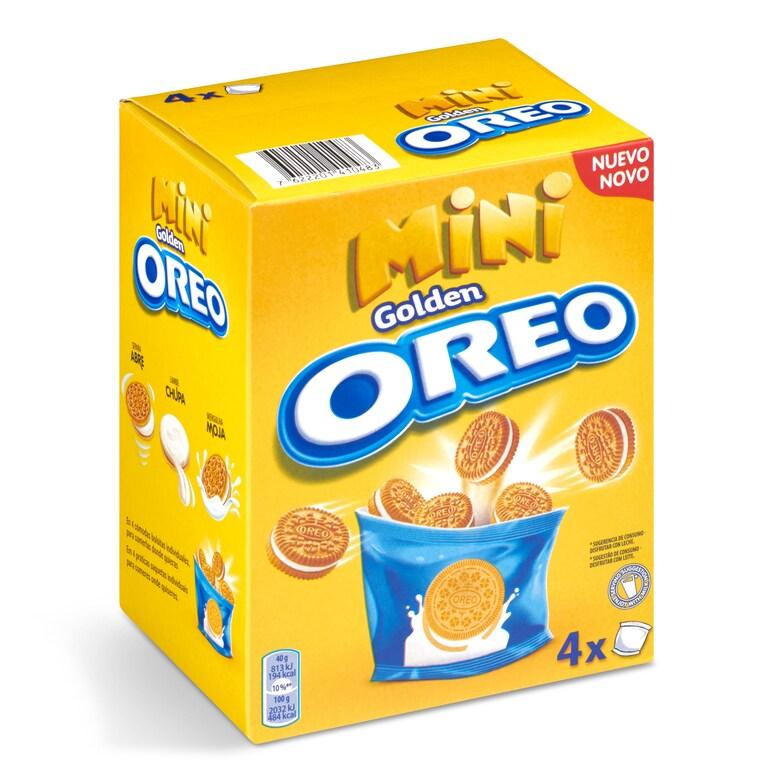 Dia Mini Galletas Rellenas De Crema Oreo Caja 160 G