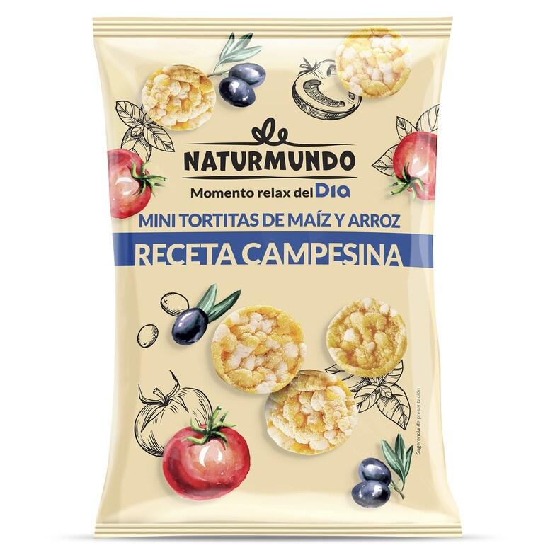 Dia Mini tortitas sabor campesina Naturmundo de Dia bolsa 75 g