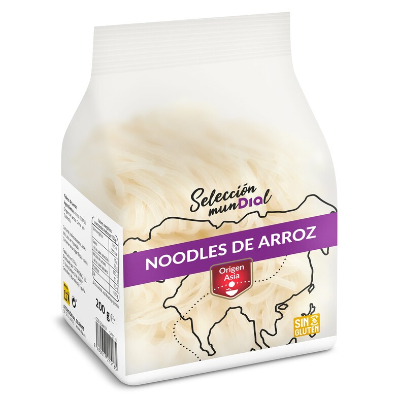 Dia Noodles de arroz Selección Mundial de Dia bolsa 200 g