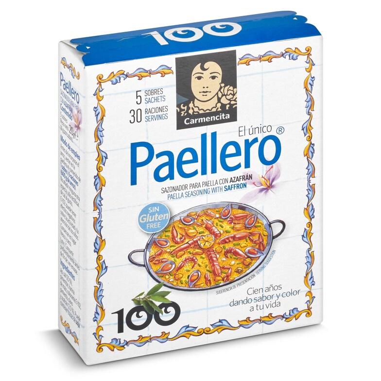 Dia Paellero sazonador para paella con azafrán Carmencita caja 20 g