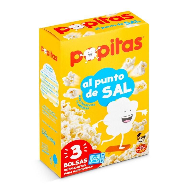 Dia Palomitas al punto de sal microondas Popitas caja 300 g