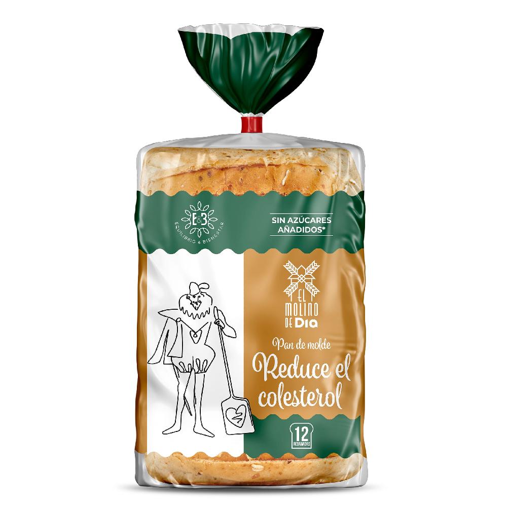 Dia Pan De Molde Reduce Colesterol El Molino De Dia Bolsa 480 G
