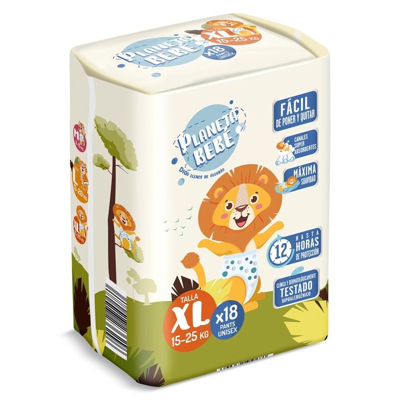 Dia Pañales 15-25 kg talla XL Planeta Bebé de Dia bolsa 18 unidades