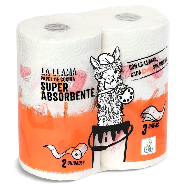 Dia Papel De Cocina Decorado 3 Capas La Llama Dia Bolsa 2 Unidades