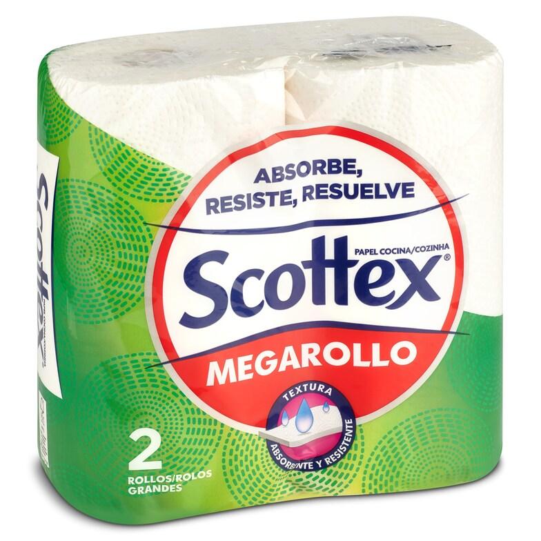 Dia Papel de cocina megarollo Scottex bolsa 2 unidades