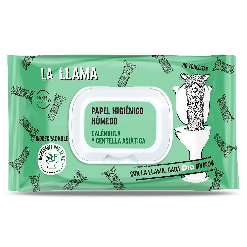 Dia Papel higiénico húmedo Fresh La Llama Dia bolsa 80 unidades