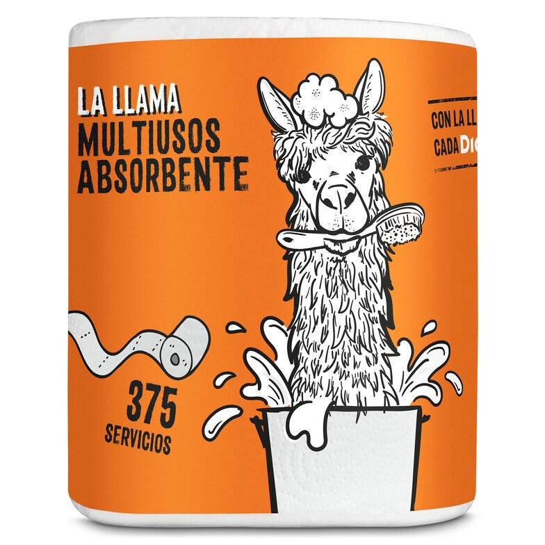 Dia Papel Multiusos Absorción 375 Servicios La Llama Dia Bolsa 1 Unidad