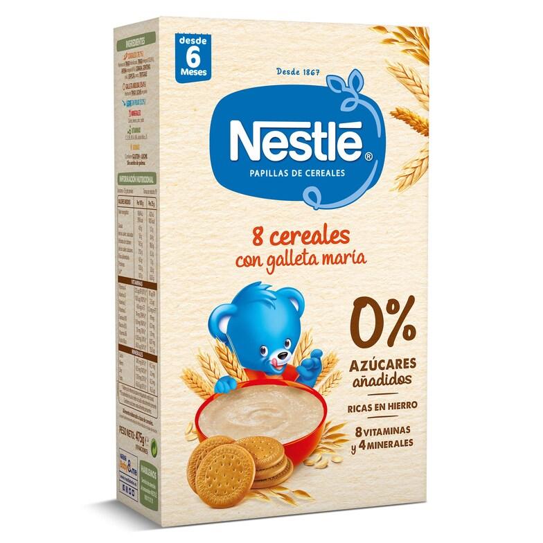 Dia Papilla de cereales y galleta Nestlé caja 475 g
