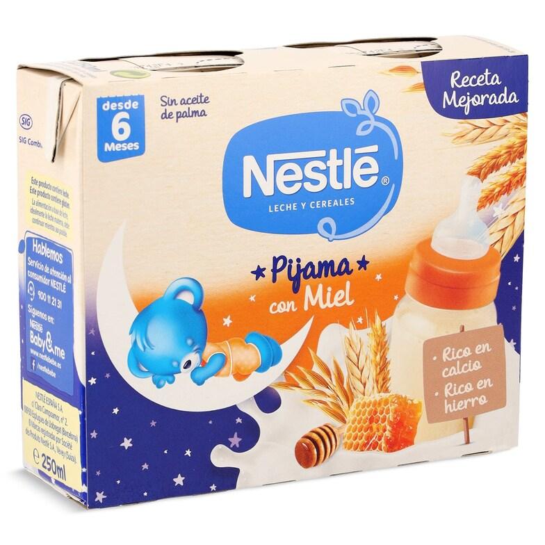 Dia Papilla líquida 8 cereales con miel Nestlé caja 2 x 250 ml