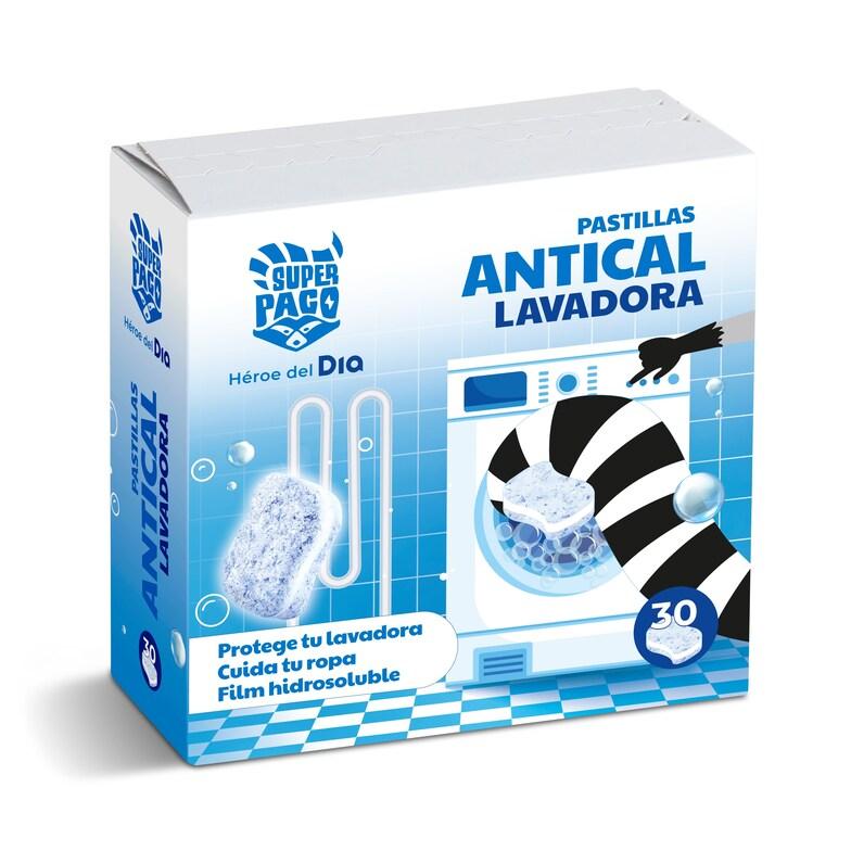 Dia Pastillas antical para lavadora Super Paco de Dia caja 30 unidades