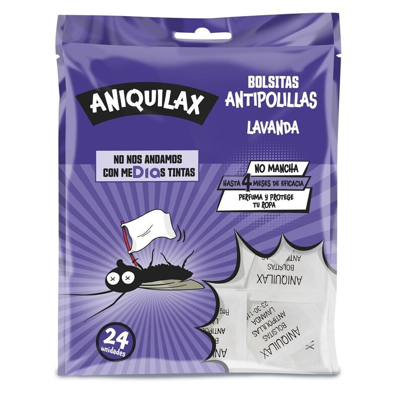 Dia Pastillas Antipolillas Lavanda Aniquilax Bolsa 24 Unidades
