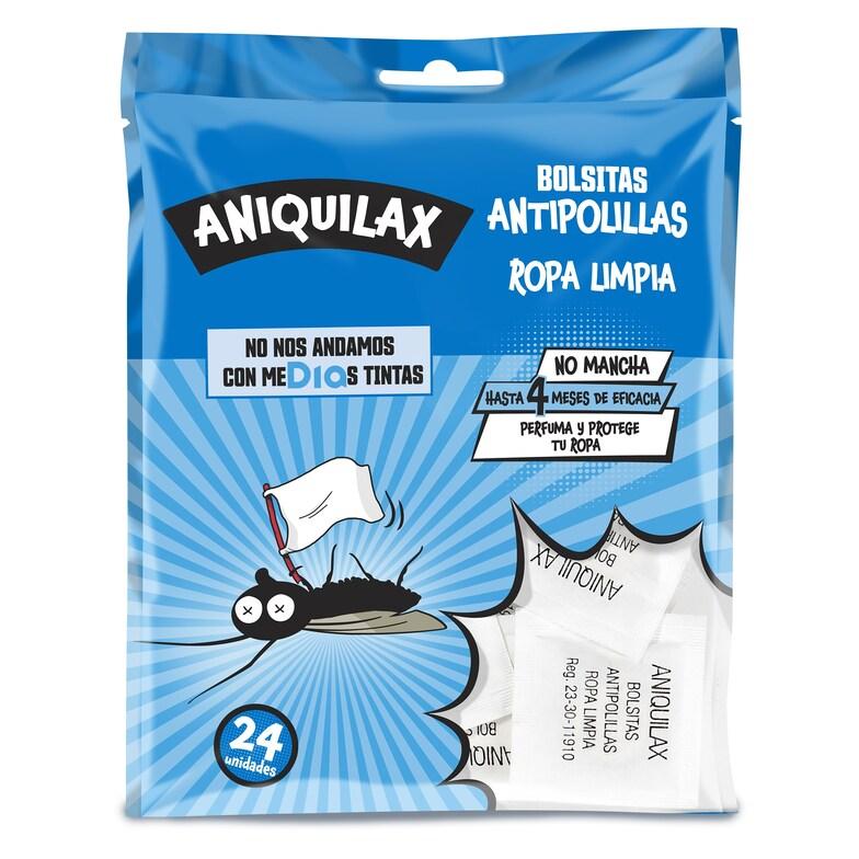 Dia Pastillas antipolillas ropa limpia Aniquilax bolsa 24 unidades