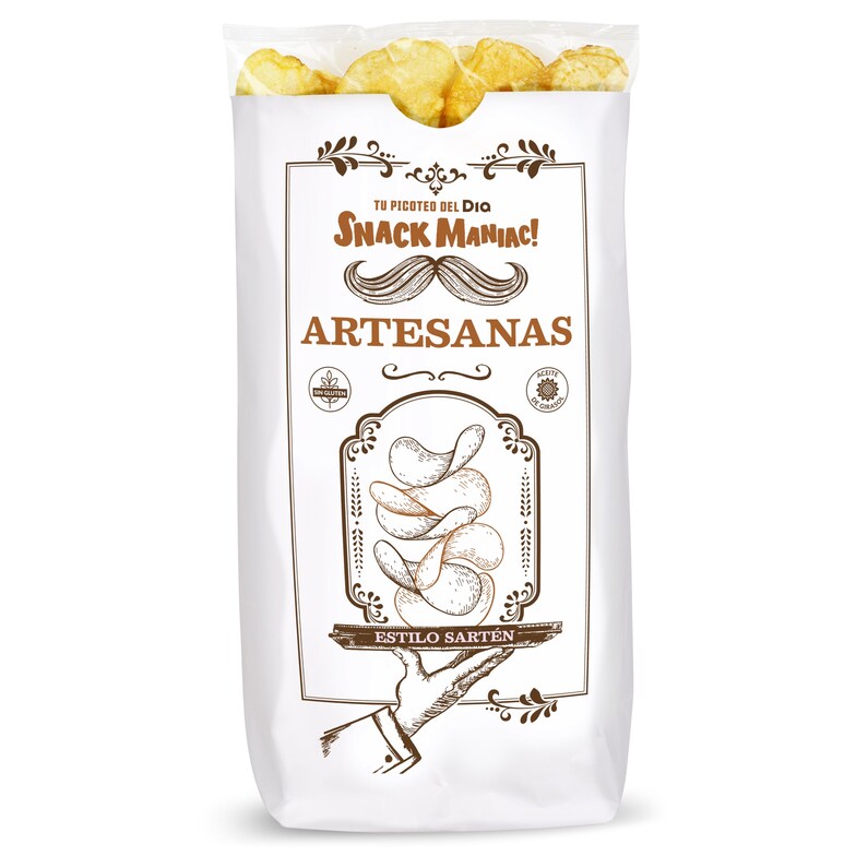 Dia Patatas artesanas a la sartén Snack Maniac de Dia bolsa 2 x 150 g