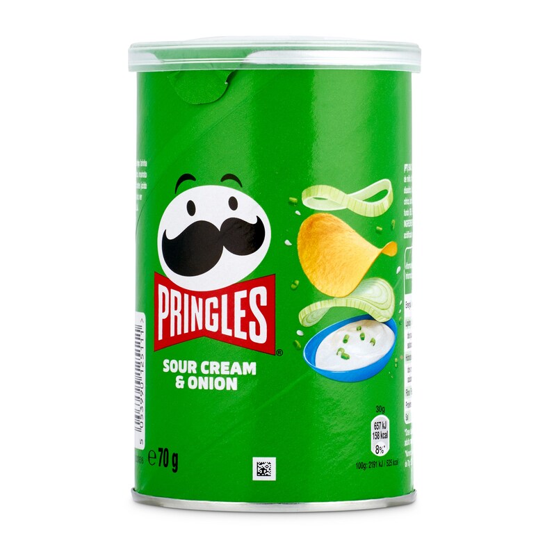Dia Patatas fritas crema y cebolla Pringles bote 70 g