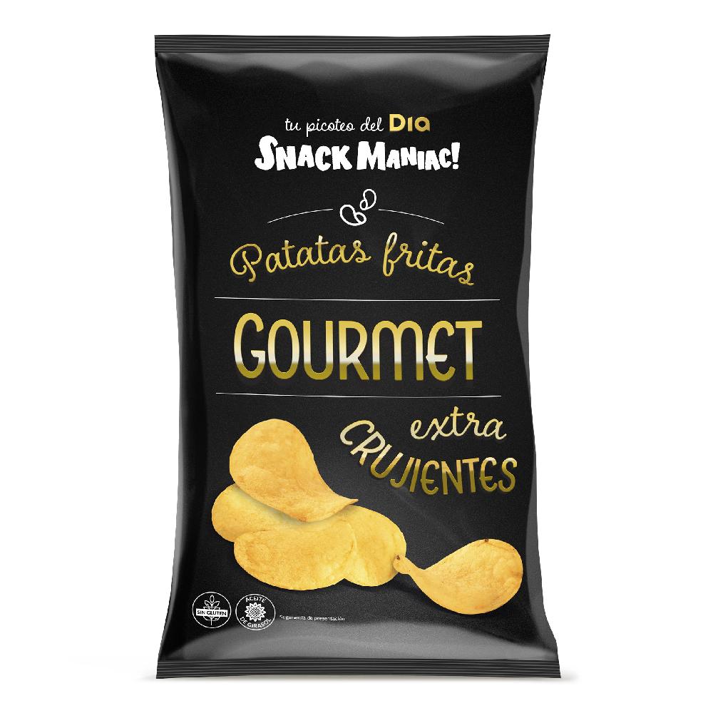 Dia Patatas fritas gourmet extra crujientes Snack Maniac de Dia bolsa 150 g