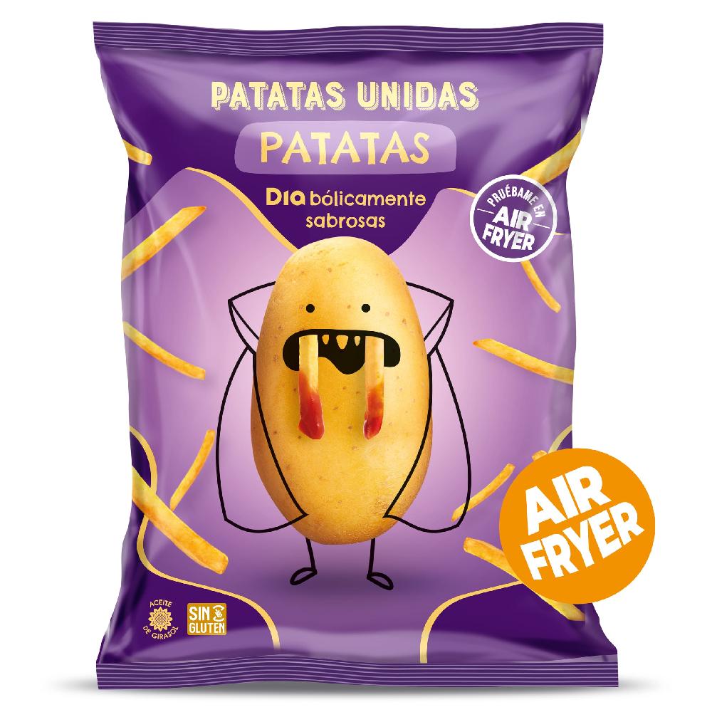 Dia Patatas prefritas Patatas Unidas Dia bolsa 1 Kg