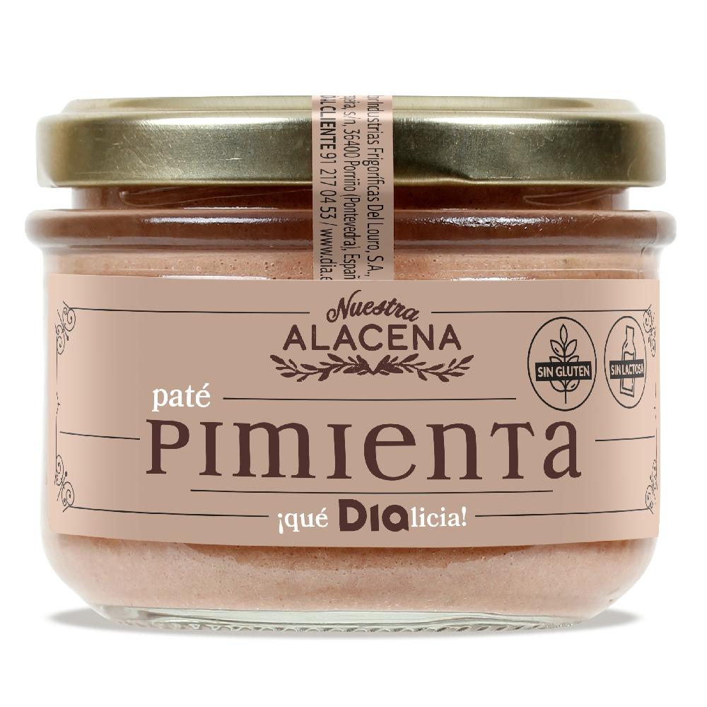 Dia Paté a la pimienta Nuestra Alacena de Dia frasco 125 g