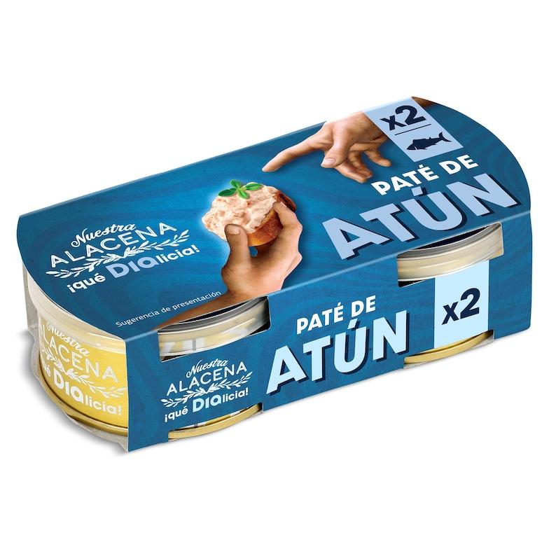 Dia Paté de atún Nuestra Alacena de Dia pack 2 x 75 g